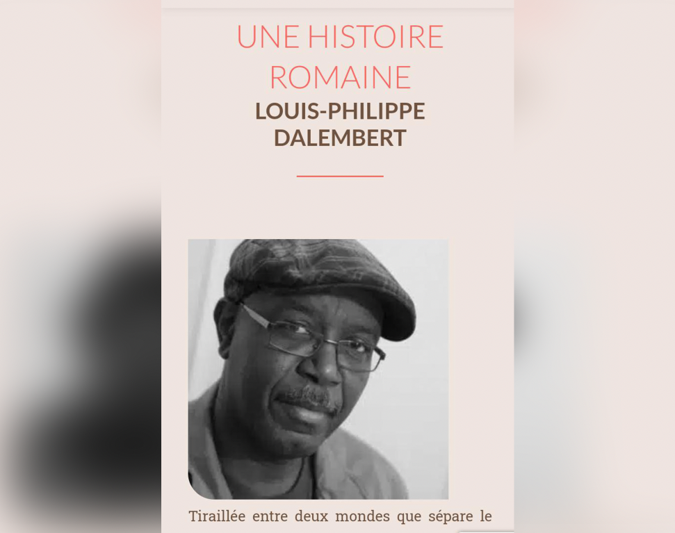 Rentrée littéraire 2023 :  Louis Philippe Dalembert revient avec  : «  Une histoire romaine »